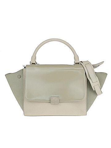 Céline Trapeze Bag Leather Beige Leather Handbag (view 1)