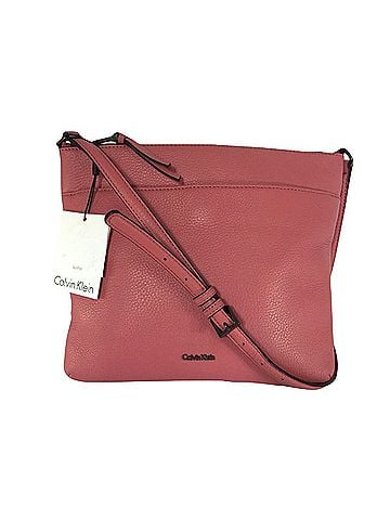Calvin Klein Lily Leather Crossbody Bag (view 1)
