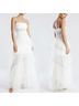 BCBGMAXAZRIA Solid White Ivory Cocktail Dress Size 4 - photo 4