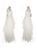 BCBGMAXAZRIA Solid White Ivory Cocktail Dress Size 4 - photo 5