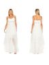 BCBGMAXAZRIA Solid White Ivory Cocktail Dress Size 4 - photo 1