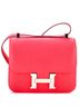 Hermès 100% Leather Pink Constance Bag Epsom 24 One size - photo 1