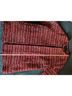 Massimo Dutti Tweed Red Black White Yellow Coat Size M - photo 7