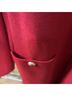 St. John Collection Red Wool Sweater Size 8 - photo 9