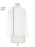 Bella Dahl White Long Sleeve Blouse Size S - photo 5