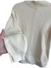 Marine Layer Ivory Pullover Sweater Size M - photo 3