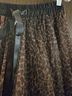 Choklate 100% Polyester Animal Print Brown Casual Skirt Size M - photo 5