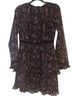 Lulus Black Red Blue Cocktail Dress Size S - photo 1