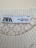 Zara Ivory Short Sleeve Blouse Size M - photo 3