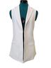 Zara Basic 100% Acetate White Vest Size S - photo 1