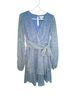 Japna 100% Polyester Floral Blue Casual Dress Size 4 - photo 1