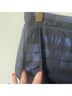 Ciao Lucia Plaid Black Blue Casual Pants Size M - photo 4