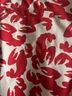 Anthropologie Animal Print Red White Casual Pants Size 0 - photo 3