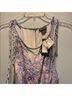 City Chic Print Pink Blue Casual Dress Size M - photo 5