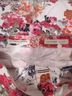 Pilcro and the Letterpress Floral Graphic White Red Pink Jeans Size 28 - photo 4