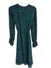 L.K. Bennett 100% Polyester Animal Print Multi Color Cocktail Dress Size 6 - photo 2