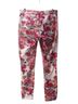 Pilcro and the Letterpress Floral Graphic White Red Pink Jeans Size 28 - photo 2