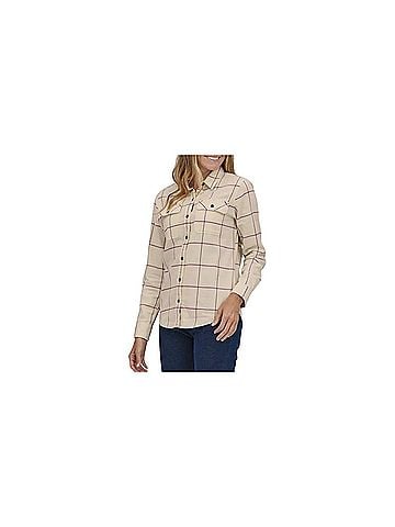 Patagonia Fjord Flannel Long Sleeve Button-Down Shirt (view 1)