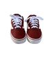 Vans Burgundy White Sneakers Size 6 1/2 - photo 4
