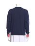 Zadig & Voltaire 100% Cashmere Graphic Color Block Stars Blue Pullover Sweater Size S - photo 2
