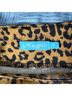 J. McLaughlin Animal Print Black Gold Cocktail Dress Size S - photo 3