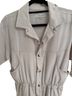 OVERLOVER 100% Cotton Silver Gray Jumpsuit Size XS - photo 2