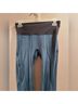 Lululemon Athletica Solid Multi Color Blue Tights Size 6 - photo 6