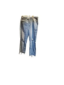 Madewell The High-Rise Slim Boyjean in Prentice Wash: Ripped Edition Jeans (view 1)