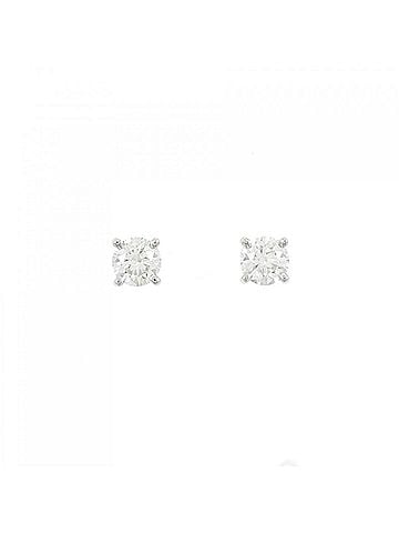 Tiffany & Co. Tiffany Solitaire Earrings 0.51CT 0.52CT I VVS2 EXT (view 1)