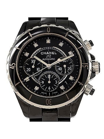 Chanel Chanel J12 Chronograph Ceramic 9P H2419 Wristwatch Automatic (view 1)