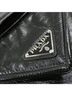 Prada 100% Leather Black Prada 2VG120 handbag One size - photo 4