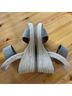 Mia 100% Elastic Green Tan Wedges Size 7 1/2 - photo 5