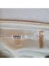 LoveShackFancy 100% Cotton 96% Polyester 4% Spandex Solid White Casual Dress Size 4 - photo 3