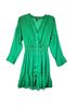 Maje 100% Polyester Solid Green Cocktail Dress Size 8 - photo 1