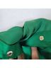 Maje 100% Polyester Solid Green Cocktail Dress Size 8 - photo 13