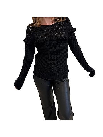 Autumn Cashmere Cashmere Pullover Sweater (view 1)