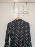 Equipment Hearts Black White Long Sleeve Button-Down Shirt Size M - photo 10