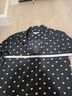 Equipment Hearts Black White Long Sleeve Button-Down Shirt Size M - photo 7