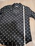 Equipment Hearts Black White Long Sleeve Button-Down Shirt Size M - photo 8