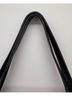 Stella & Dot 100% Raffia Black Ivory Leather Shoulder Bag Size 18 x 13.5 - photo 7