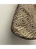 Stella & Dot 100% Raffia Black Ivory Leather Shoulder Bag Size 18 x 13.5 - photo 12