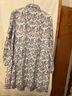 Oliphant 100% Cotton Floral Multi Color White Blue Active Dress Size L - photo 5