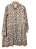 Oliphant 100% Cotton Floral Multi Color White Blue Active Dress Size L - photo 2