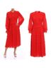 Tory Burch Solid Red Casual Dress Size 0 - photo 14