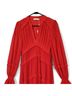 Tory Burch Solid Red Casual Dress Size 0 - photo 7