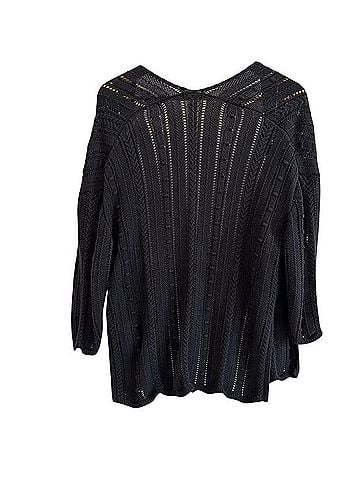 Autumn Cashmere Open Pointelle Duster Cardigan (view 2)