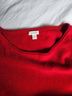 Purejill Red Cashmere Pullover Sweater Size L - photo 4