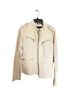Guess White Leather Jacket Size M - photo 1