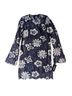 Worth Floral Blue White Casual Dress Size 2 - photo 1