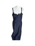 Milly Solid Blue Cocktail Dress Size 14 - photo 1